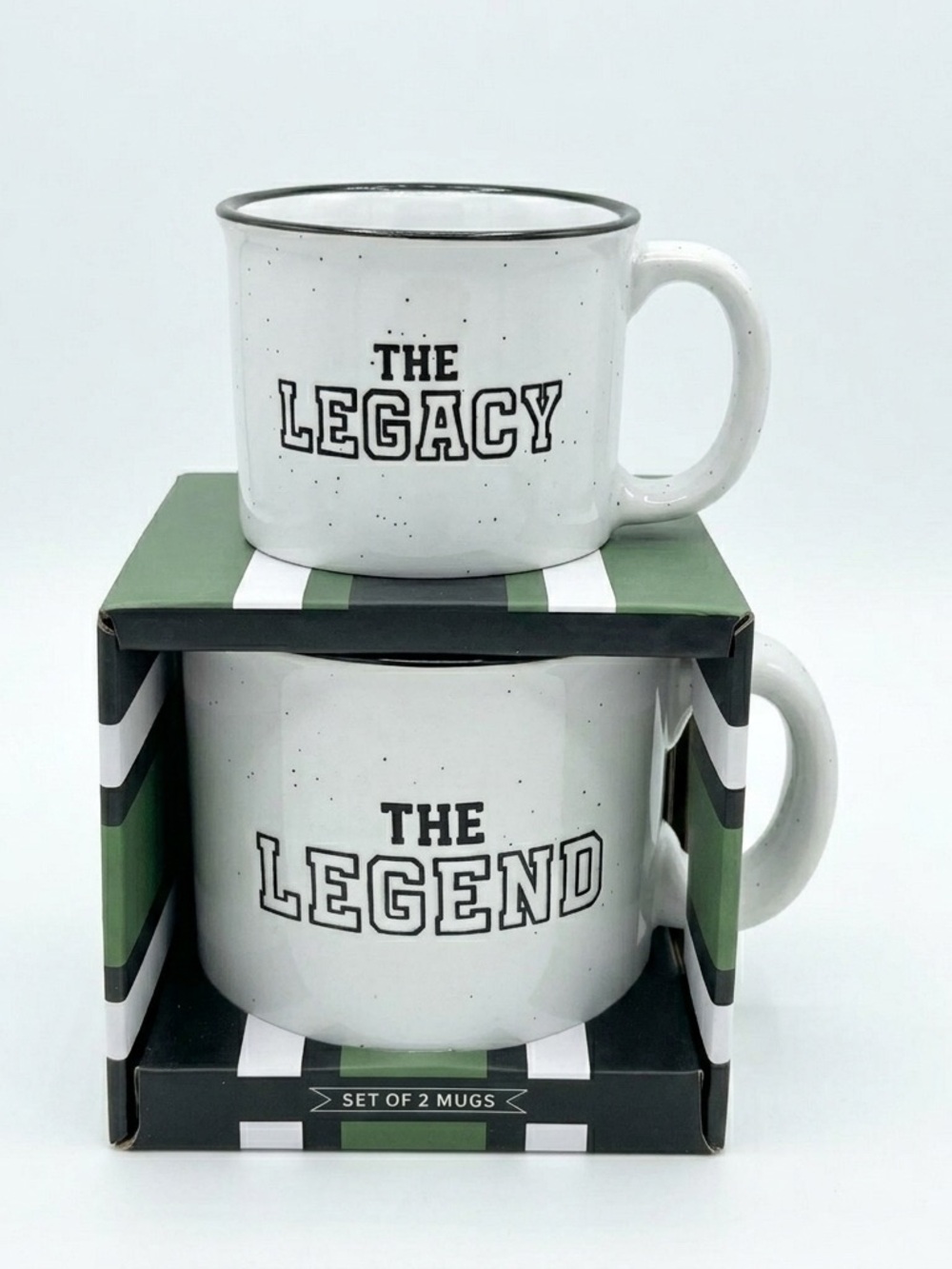 Eccolo The Legend & The Legacy Campfire Mug Set - NIB
